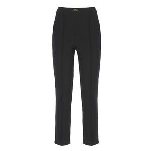 Elisabetta Franchi Tailored Black Crêpe Pants - NWT